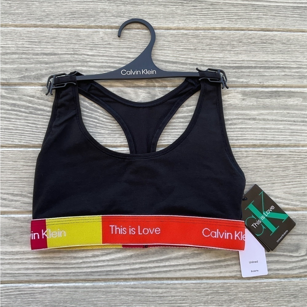 Calvin Klein This is Love Black Bralette